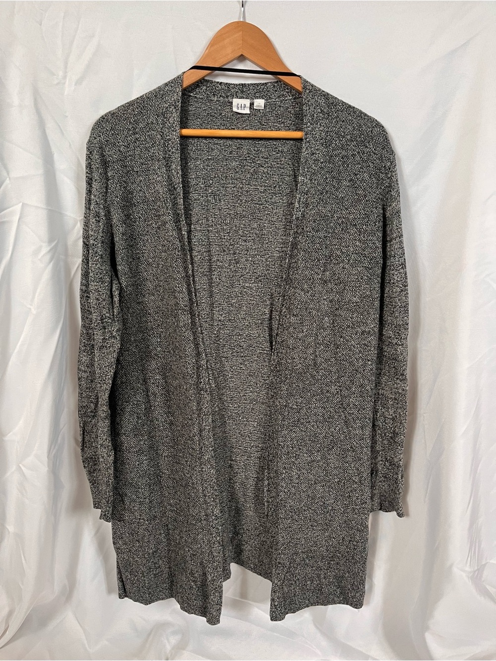 GAP Heather Gray Open Cardigan
